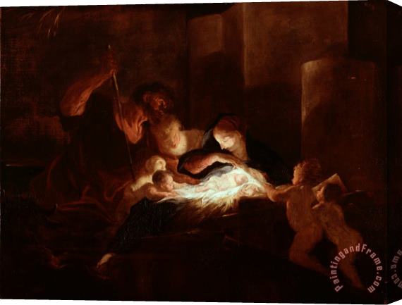 Pierre Louis Cretey or Cretet The Nativity Stretched Canvas Print / Canvas Art
