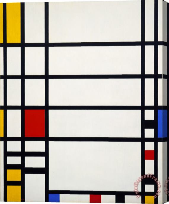 Piet Mondrian Trafalgar Square Stretched Canvas Print / Canvas Art