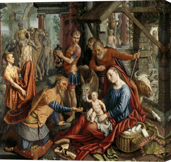 Pieter Aertsen The Adoration of The Magi Stretched Canvas Print / Canvas Art