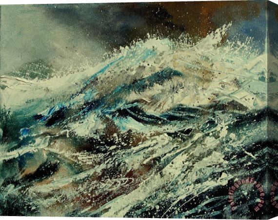 Pol Ledent A Wave Stretched Canvas Painting / Canvas Art