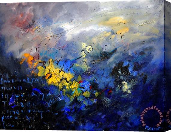 Pol Ledent Abstract 970208 Stretched Canvas Print / Canvas Art