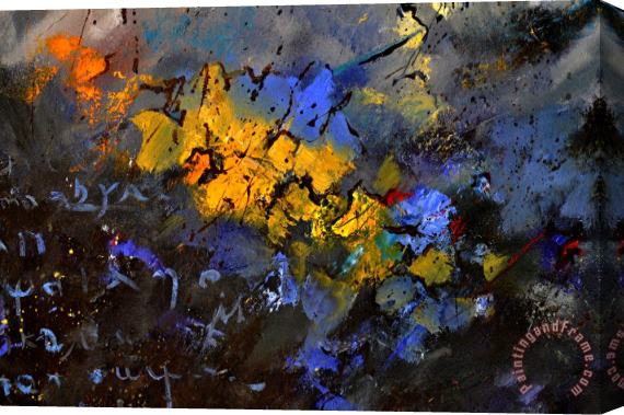 Pol Ledent Abstract 972 Stretched Canvas Print / Canvas Art