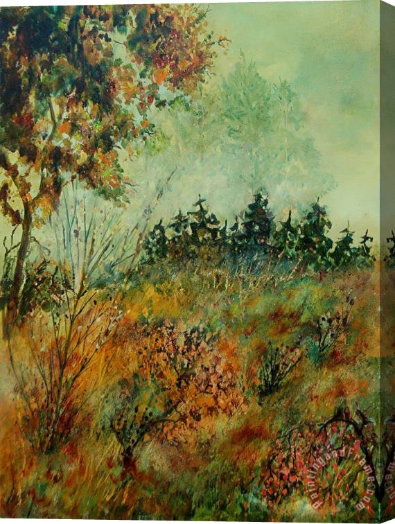 Pol Ledent Autumn mist 68 Stretched Canvas Painting / Canvas Art