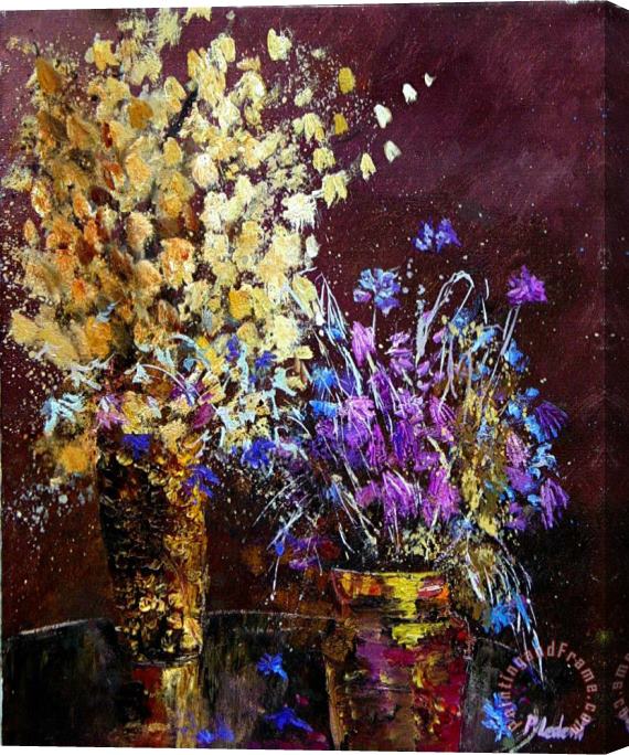 Pol Ledent Dried flowers Stretched Canvas Painting / Canvas Art