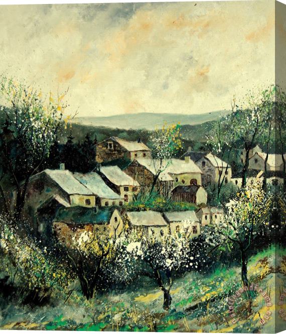 Pol Ledent Spring in the Ardennes Belgium Stretched Canvas Print / Canvas Art