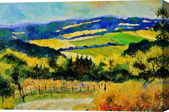 Pol Ledent Summer Landscape Stretched Canvas Painting / Canvas Art