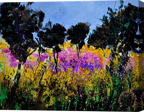 Pol Ledent Yesterday's walk Stretched Canvas Painting / Canvas Art