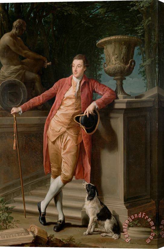 Pompeo Batoni Portrait of John Talbot, Later 1st Earl Talbot Stretched Canvas Painting / Canvas Art