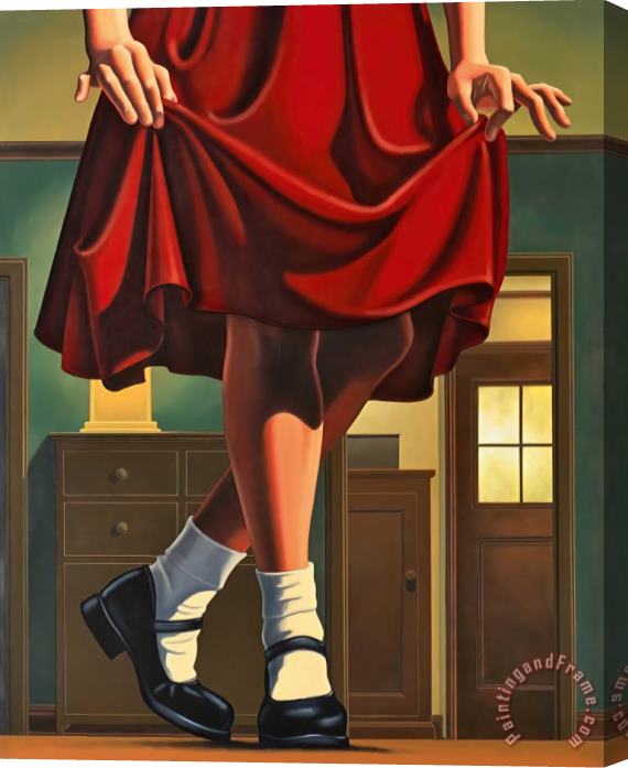 R. Kenton Nelson Charm, 2007 Stretched Canvas Painting / Canvas Art