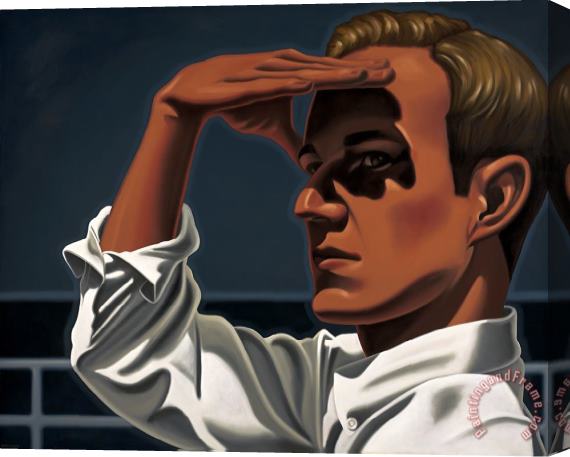 R. Kenton Nelson Confidence Granted Stretched Canvas Painting / Canvas Art