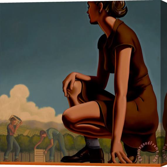 R. Kenton Nelson The Reward Stretched Canvas Painting / Canvas Art