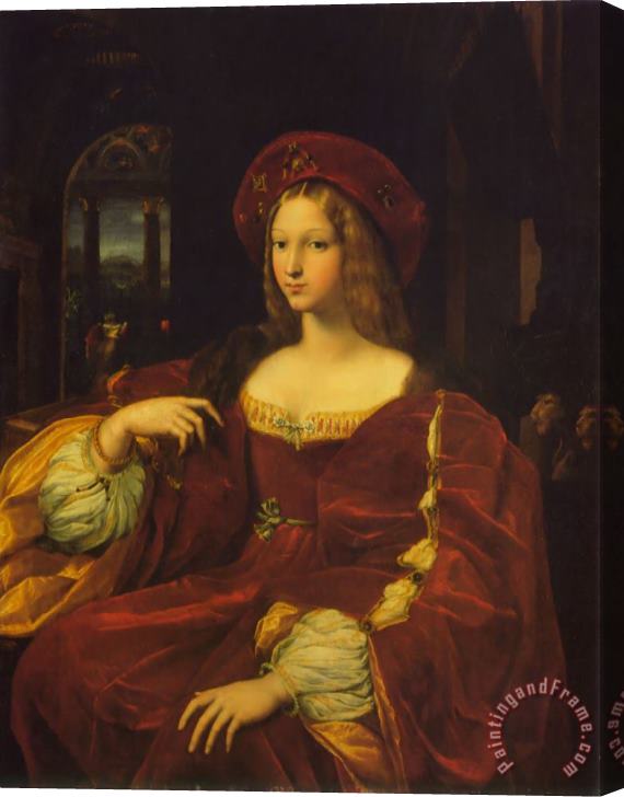 Raphael Joanna of Aragon Stretched Canvas Print / Canvas Art