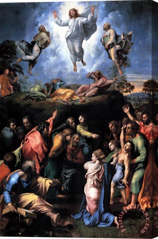 Raphael The Transfiguration Stretched Canvas Painting / Canvas Art
