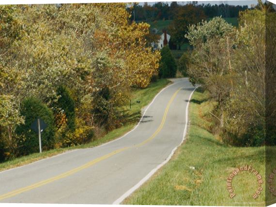 Raymond Gehman The Kentucky Scenic Byway Is a 104 Mile Stretch of Us 68 Through Central Kentucky Stretched Canvas Painting / Canvas Art