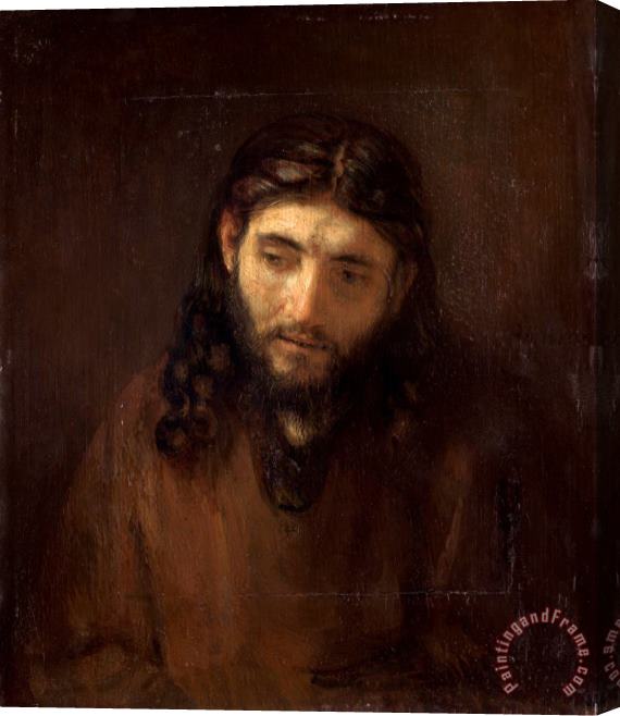 Rembrandt Harmensz van Rijn Head of Christ Stretched Canvas Print / Canvas Art