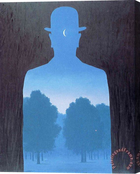 rene magritte A Friend of Order 1964 Stretched Canvas Painting / Canvas Art