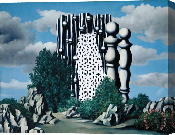 rene magritte Annunciation 1930 Stretched Canvas Print / Canvas Art