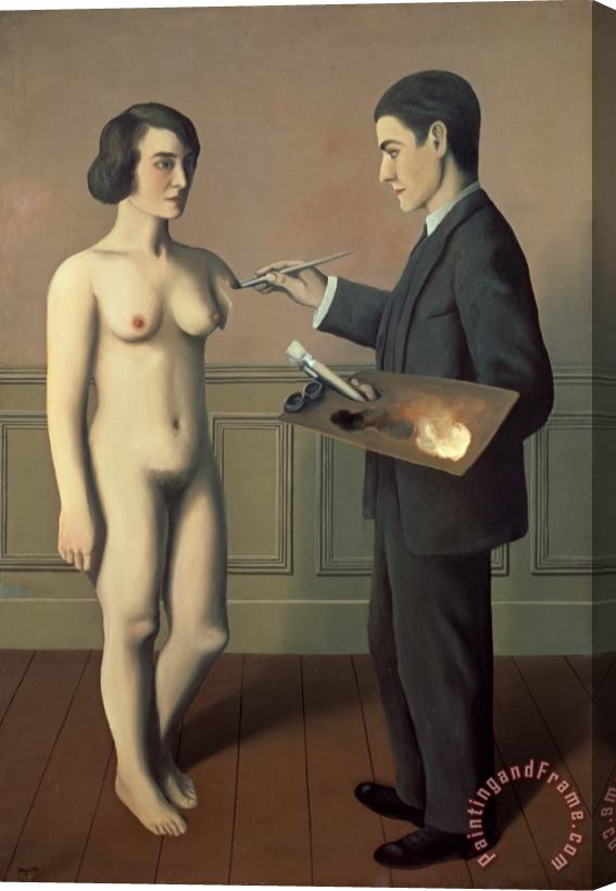 rene magritte Attempting The Impossible 1928 Stretched Canvas Painting / Canvas Art