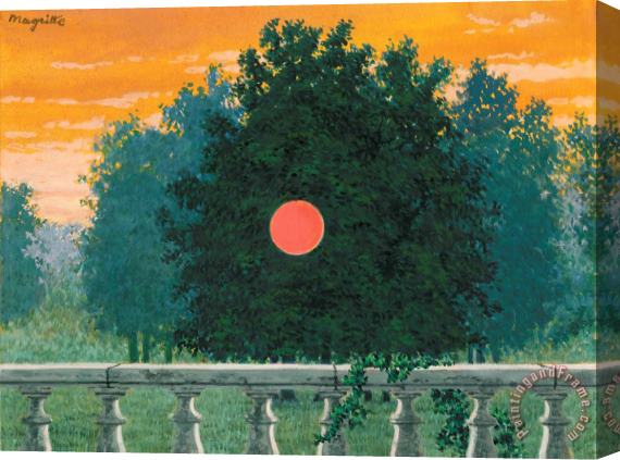 rene magritte Banquet 1955 Stretched Canvas Painting / Canvas Art