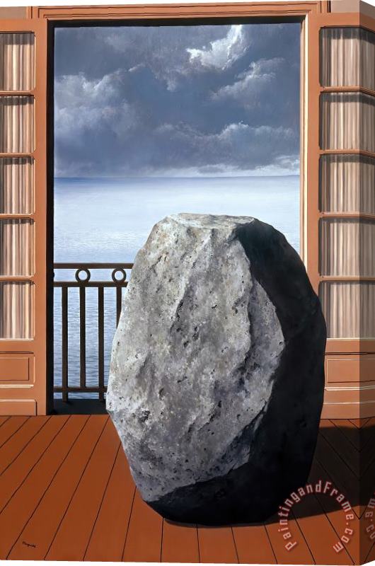 rene magritte Invisible World 1954 Stretched Canvas Print / Canvas Art