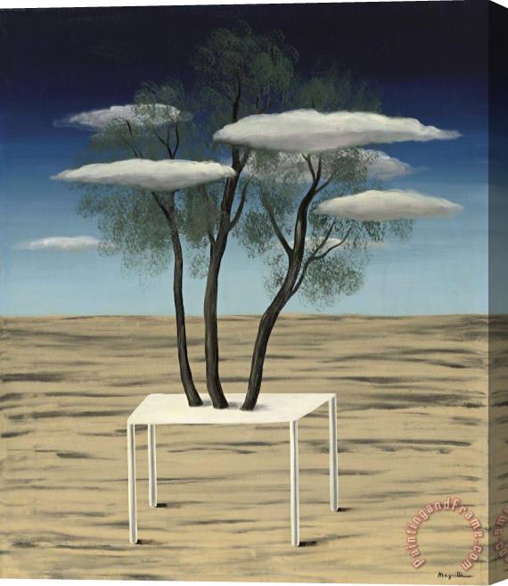 rene magritte L'oasis, 1926 Stretched Canvas Print / Canvas Art