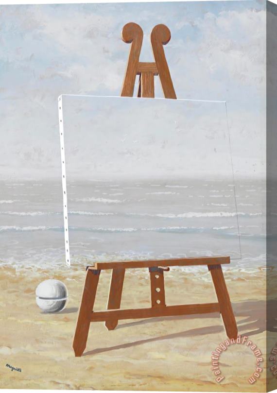 rene magritte La Belle Captive, 1946 Stretched Canvas Painting / Canvas Art