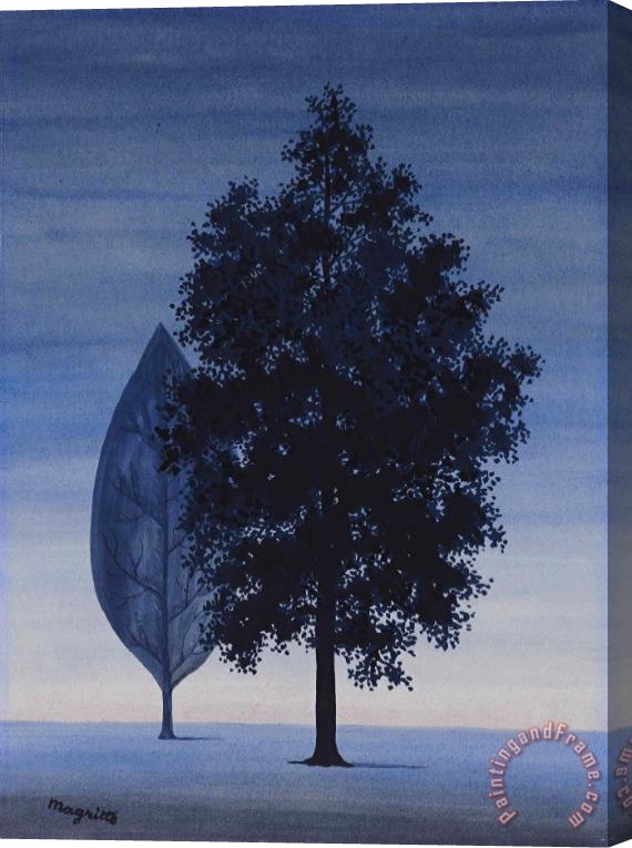 rene magritte La Clairvoyance Stretched Canvas Painting / Canvas Art