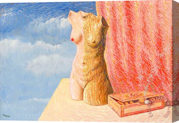 rene magritte La Grande Maree, 1946 Stretched Canvas Painting / Canvas Art