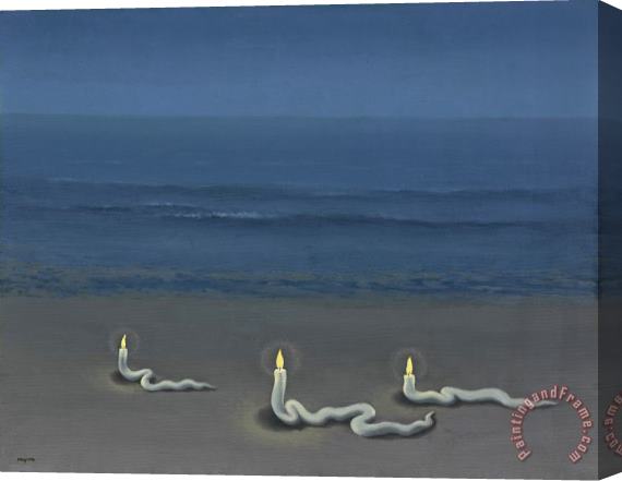 rene magritte La Meditation, 1936 Stretched Canvas Painting / Canvas Art