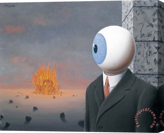 rene magritte La Misericorde Stretched Canvas Painting / Canvas Art