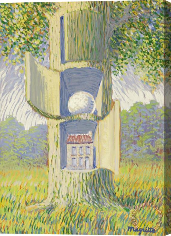 rene magritte La Voix Du Sang Stretched Canvas Painting / Canvas Art