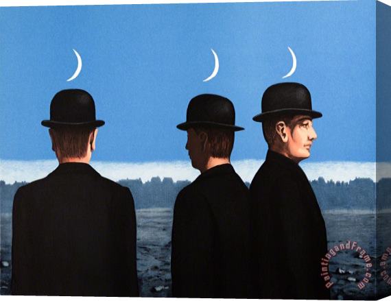 rene magritte Le Chef D'oeuvre Ou Les Mysteres De L'horizon (the Masterpiece Or The Mysteries of The Horizon) Stretched Canvas Painting / Canvas Art
