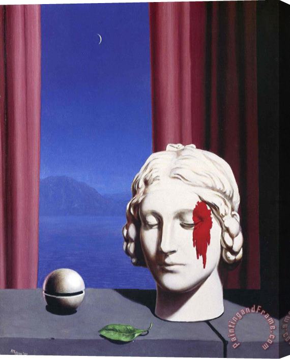 rene magritte Memory 1948 Stretched Canvas Print / Canvas Art