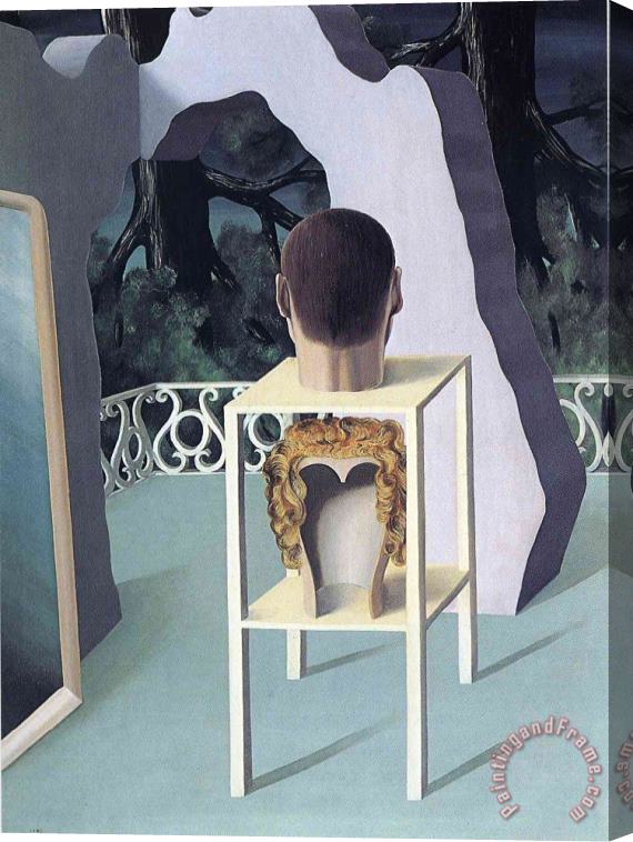 rene magritte Midnight Marriage 1926 Stretched Canvas Painting / Canvas Art