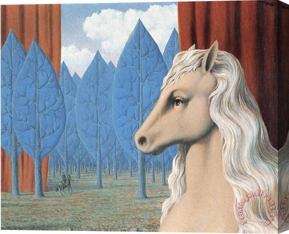 rene magritte Pure Reason 1948 Stretched Canvas Painting / Canvas Art