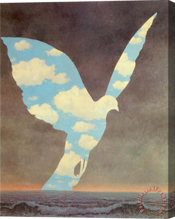 rene magritte The Big Family 1963 Stretched Canvas Print / Canvas Art