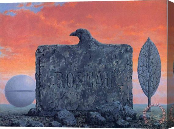 rene magritte The Fountain of Youth 1958 Stretched Canvas Painting / Canvas Art