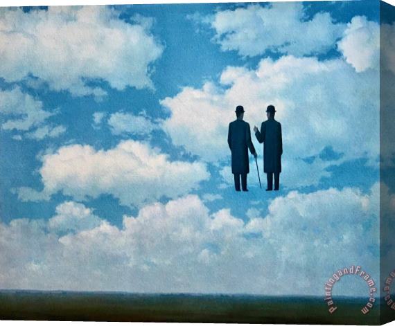 rene magritte The Infinite Recognition 1963 Stretched Canvas Painting / Canvas Art