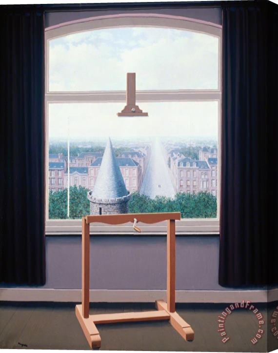 rene magritte Where Euclide Walked 1955 Stretched Canvas Painting / Canvas Art
