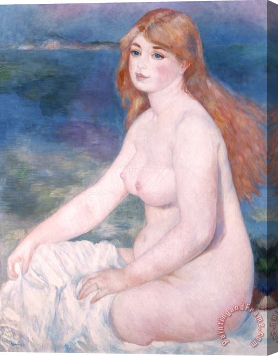 Renoir Blonde Bather II Stretched Canvas Painting / Canvas Art