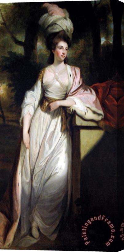 Robert Smirke Lady Mary Isabella Somerset Stretched Canvas Print / Canvas Art
