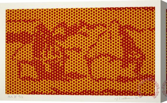 Roy Lichtenstein Haystack #6, From Haystack Series, 1969 Stretched Canvas Painting / Canvas Art