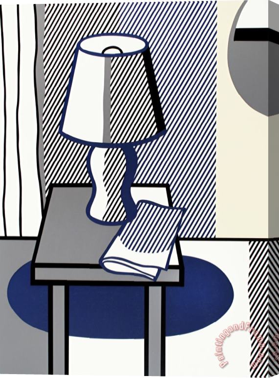 Roy Lichtenstein The Poetry Project Symposium Poster, 1988 Stretched Canvas Painting / Canvas Art