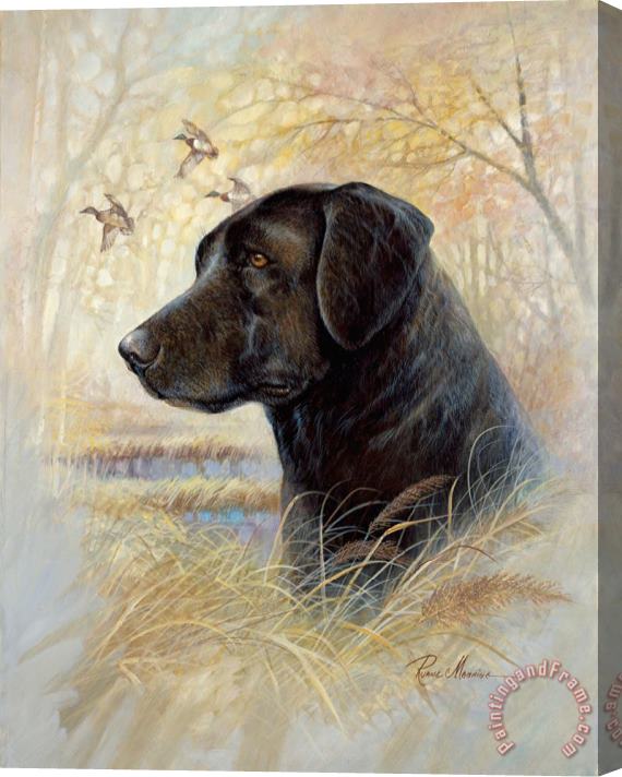 Ruane Manning Devoted Friend Stretched Canvas Painting / Canvas Art