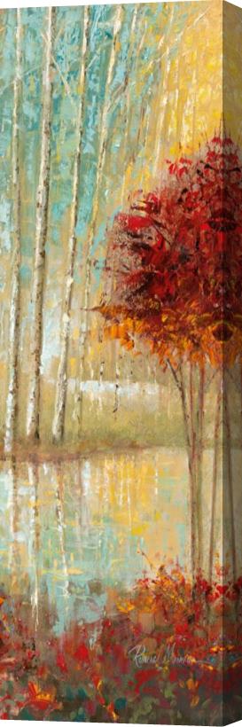 Ruane Manning Emerald Pond II Stretched Canvas Print / Canvas Art