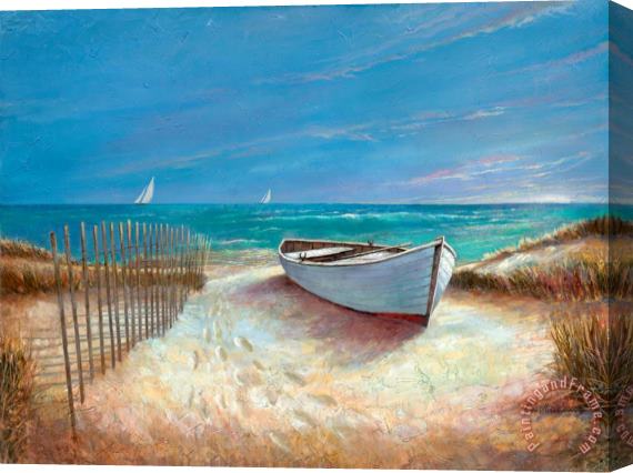 Ruane Manning Ocean Breeze Stretched Canvas Painting / Canvas Art