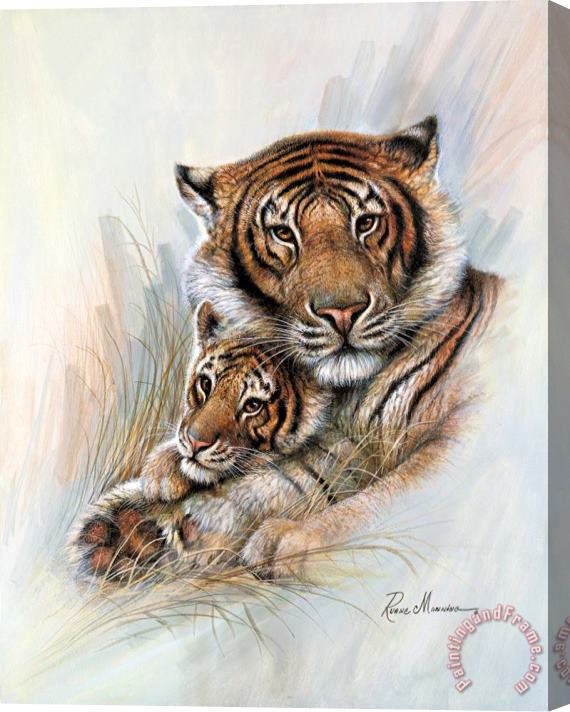 Ruane Manning Safe Sound Stretched Canvas Painting / Canvas Art