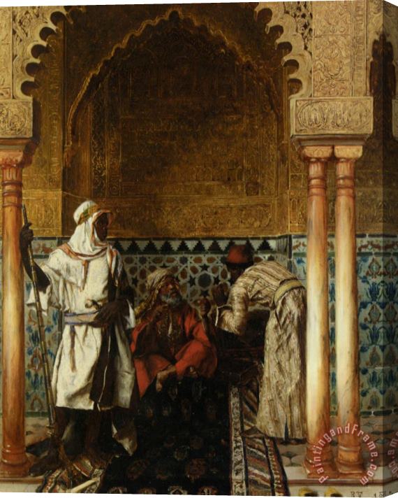Rudolf Ernst The Sage Stretched Canvas Painting / Canvas Art
