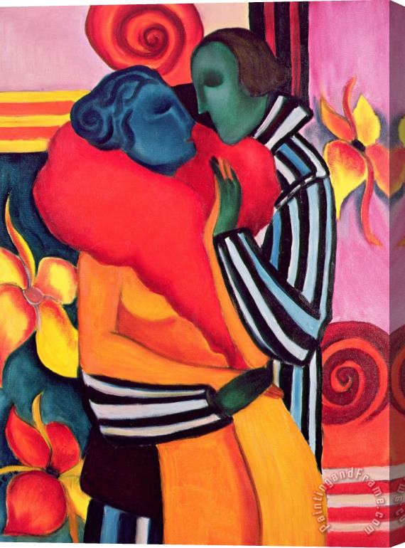Sabina Nedelcheva Williams The Lovers Stretched Canvas Painting / Canvas Art