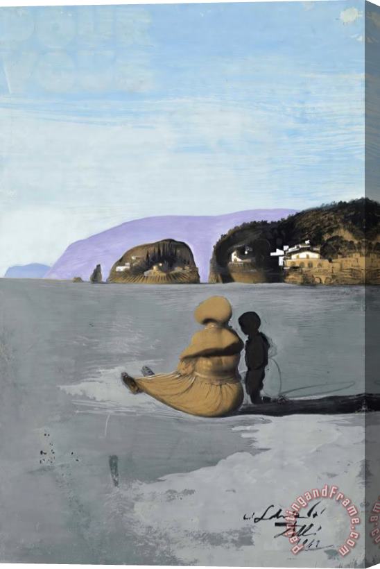 Salvador Dali Adolescence, 1941 Stretched Canvas Print / Canvas Art
